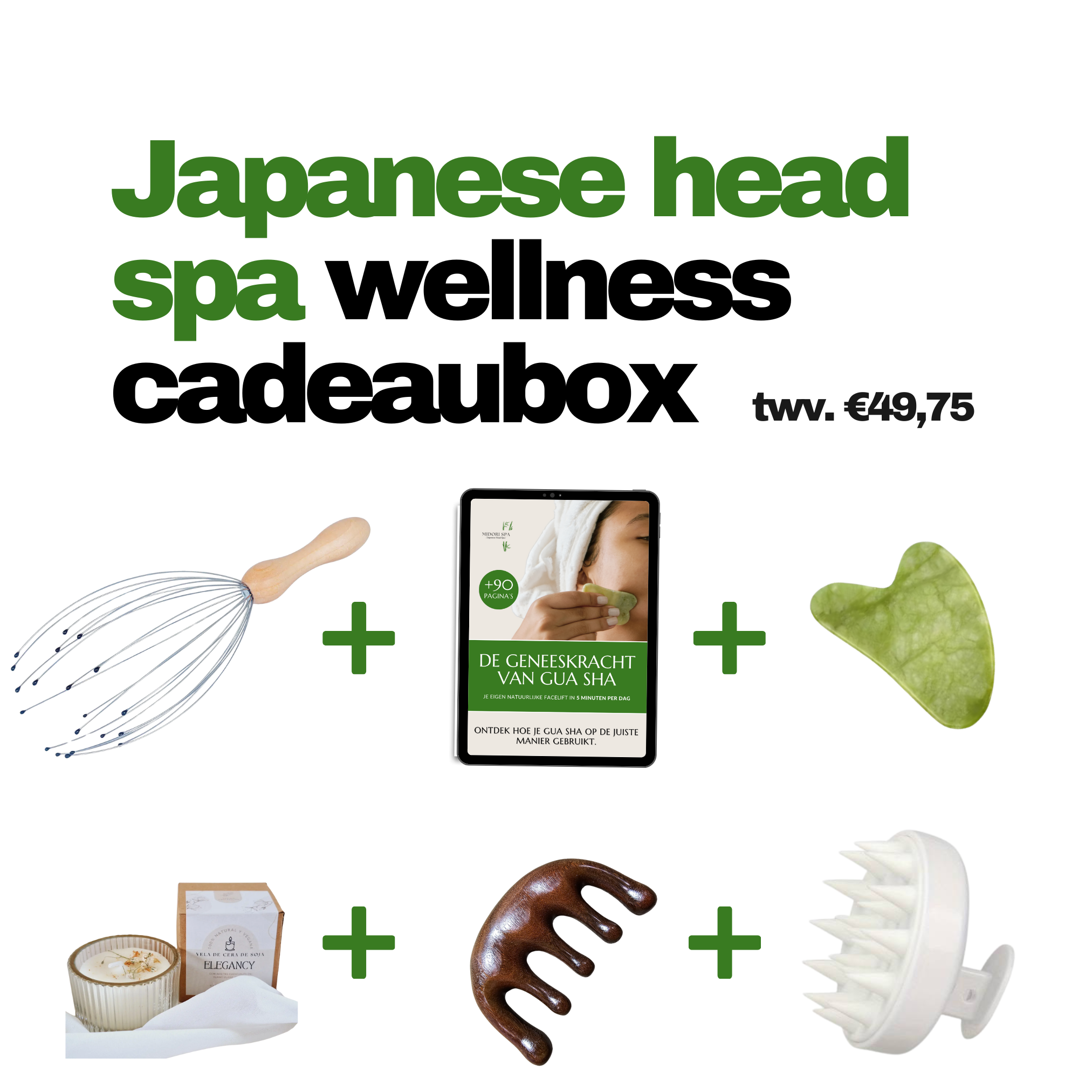 Japanese Head Spa Wellness Cadeaubox