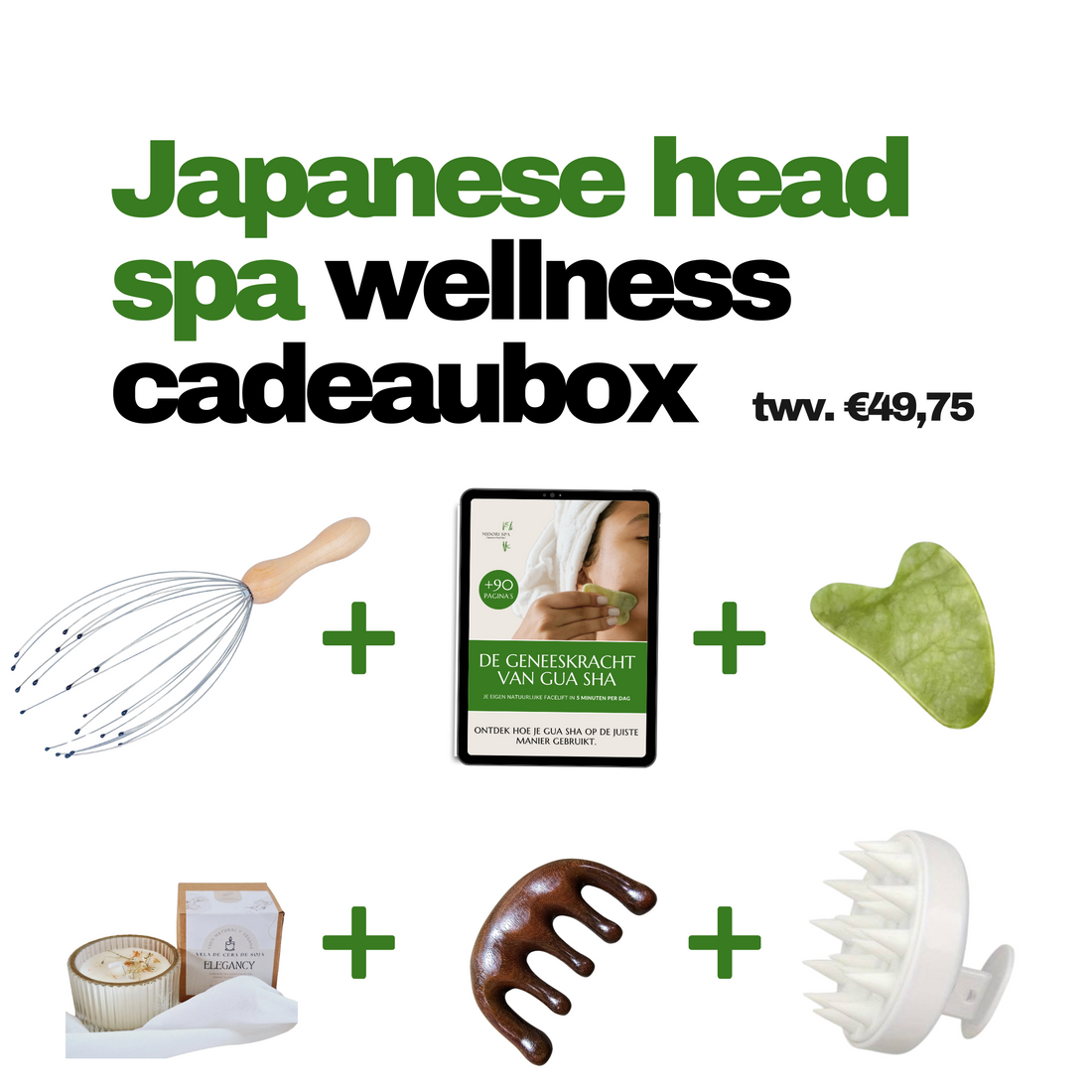 Japanese Head Spa Wellness Cadeaubox